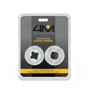 4m Endurance Cock Rings 2 Pk