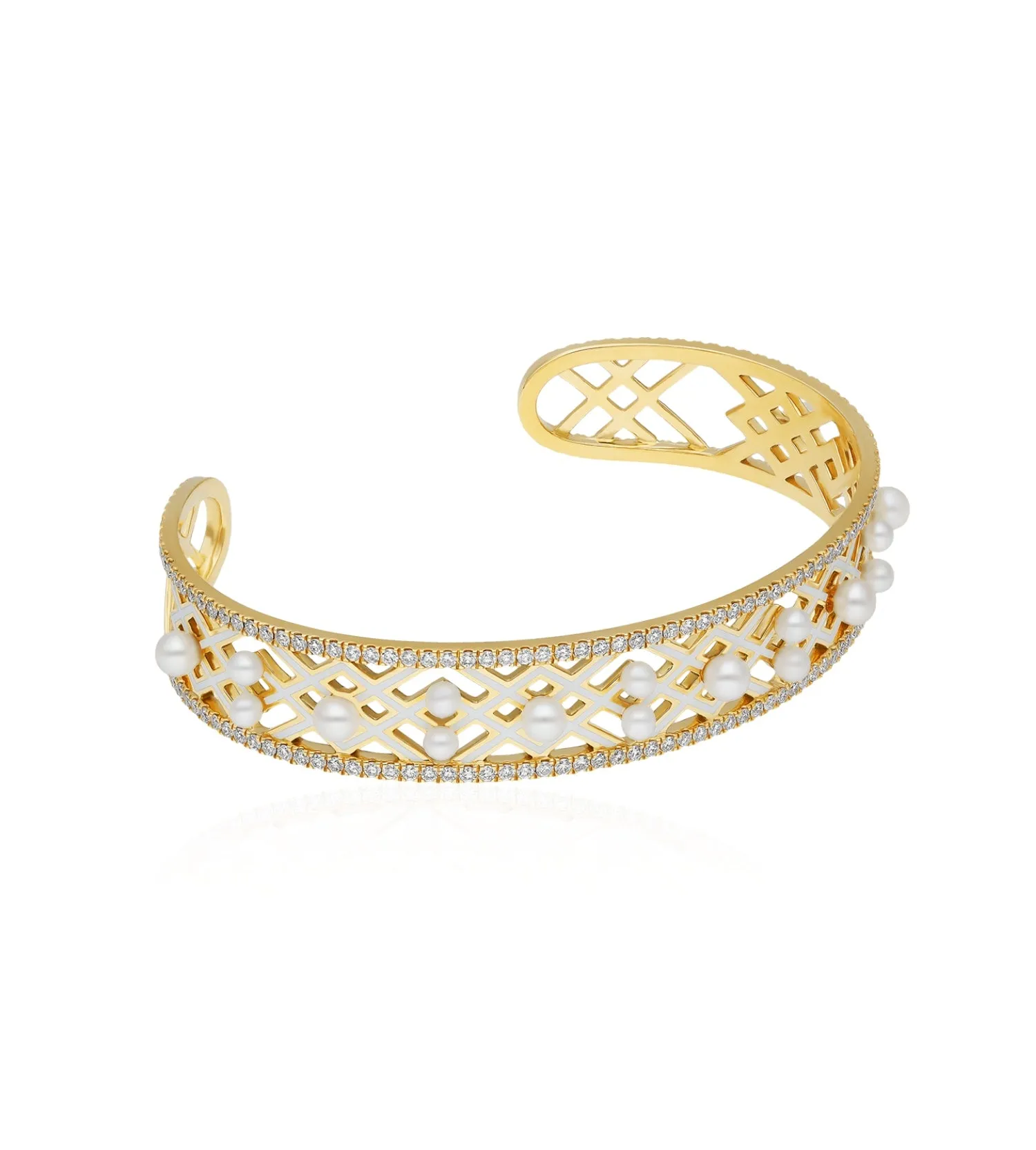 Alma Ivory Midi Bangle