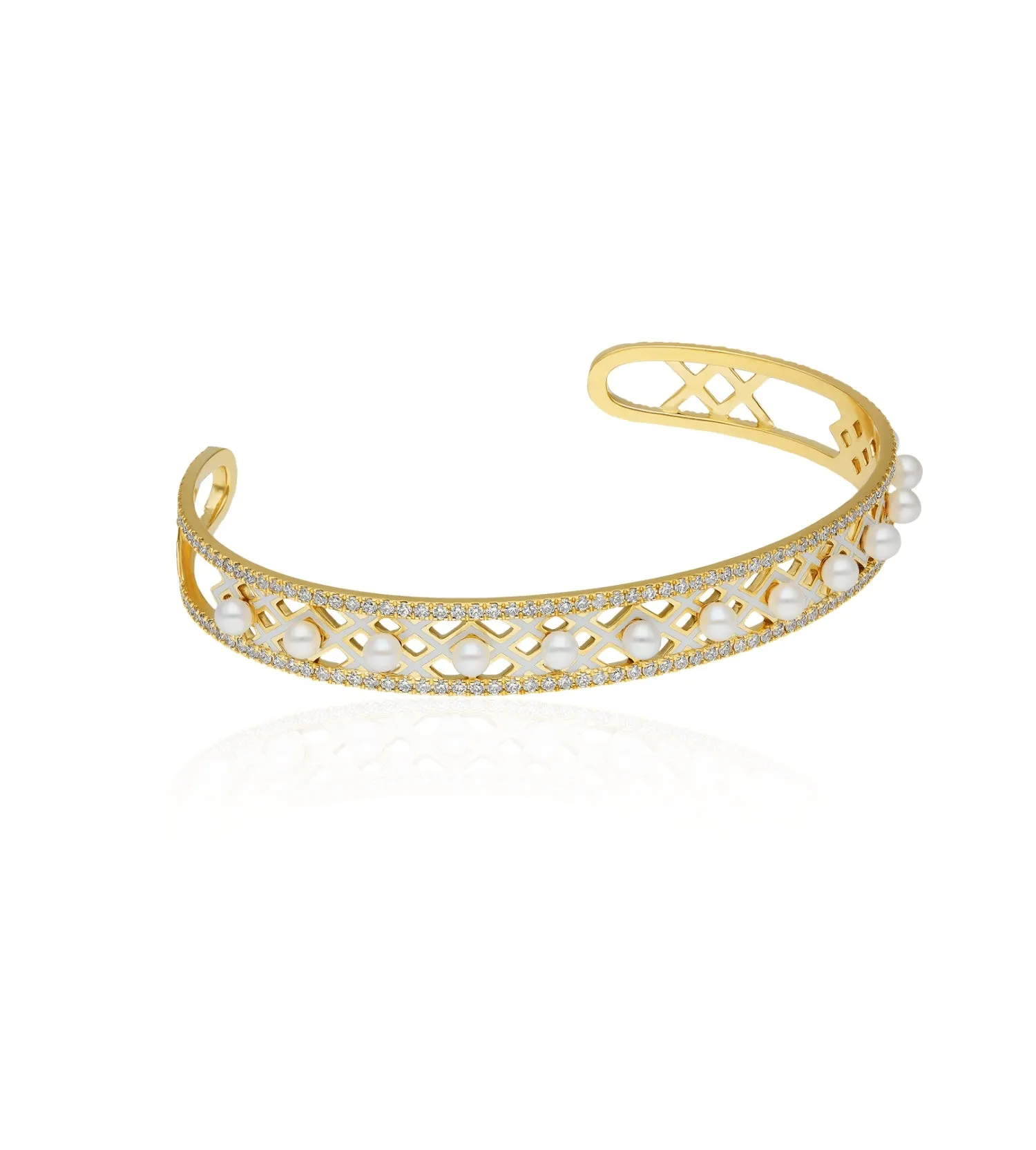 Alma Ivory Mini Bangle