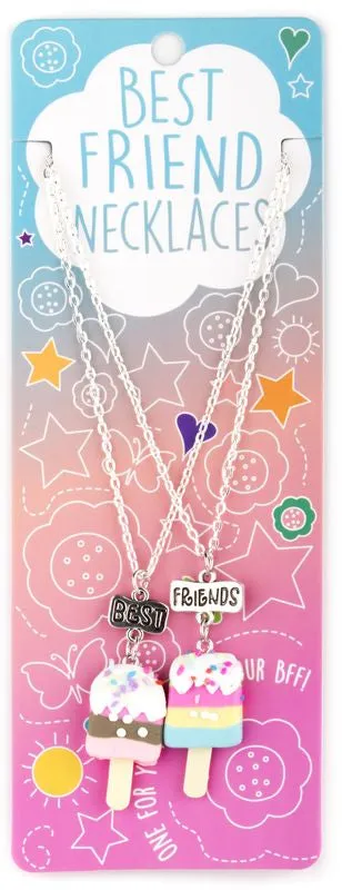 Best Friends Necklaces Ice Lollies