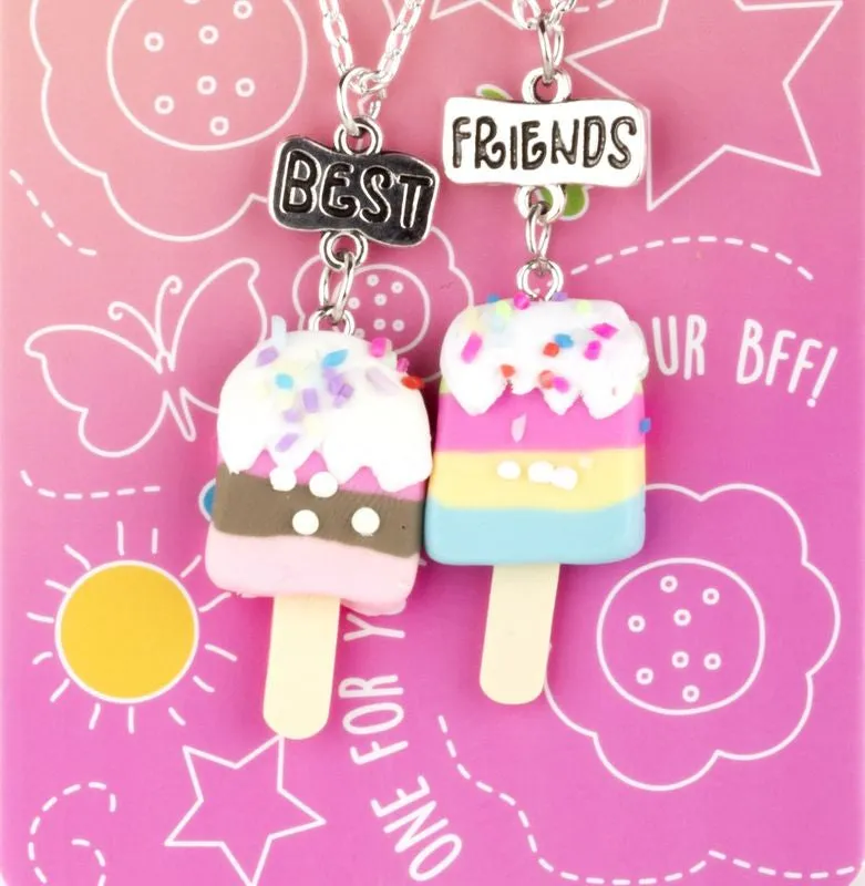 Best Friends Necklaces Ice Lollies