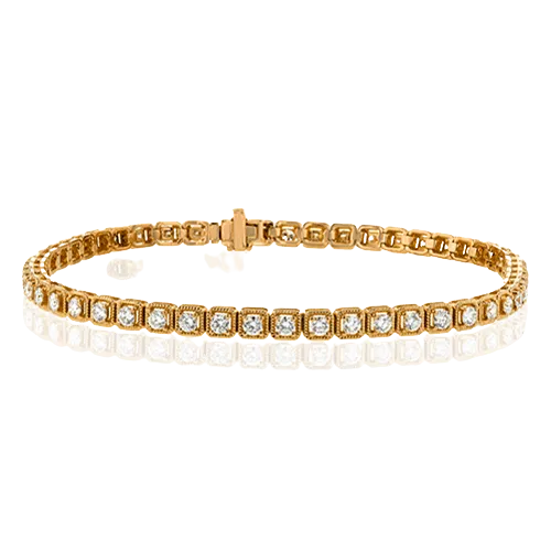 Bracelet in 18k Gold with Diamonds