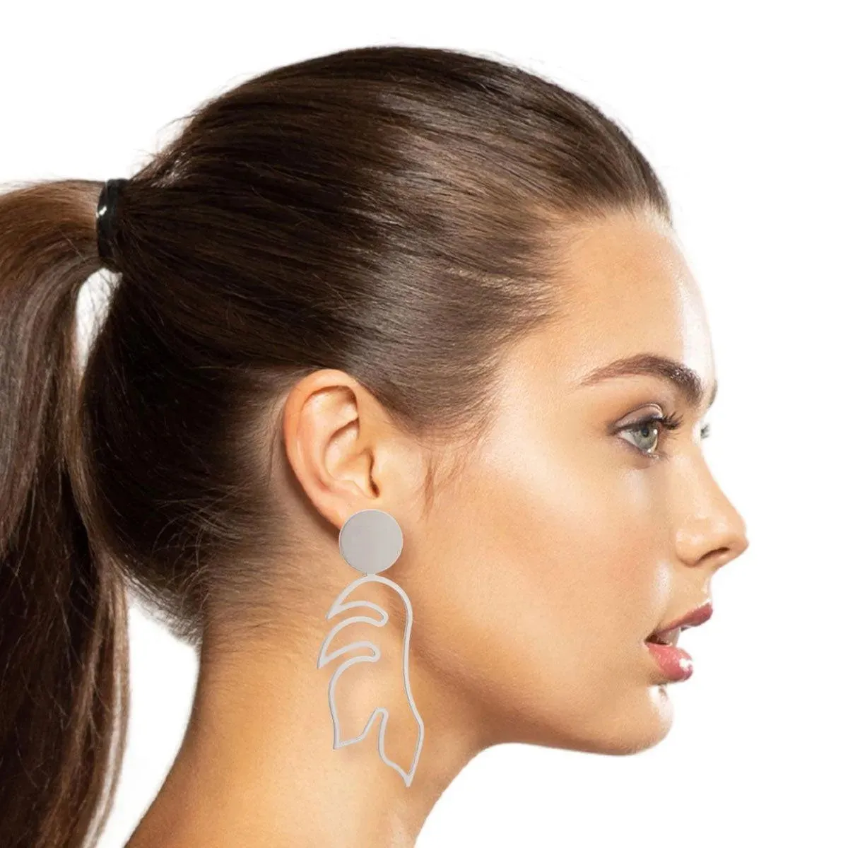 Check out our stylish Silver Leaf Fashion Earrings for any occasion