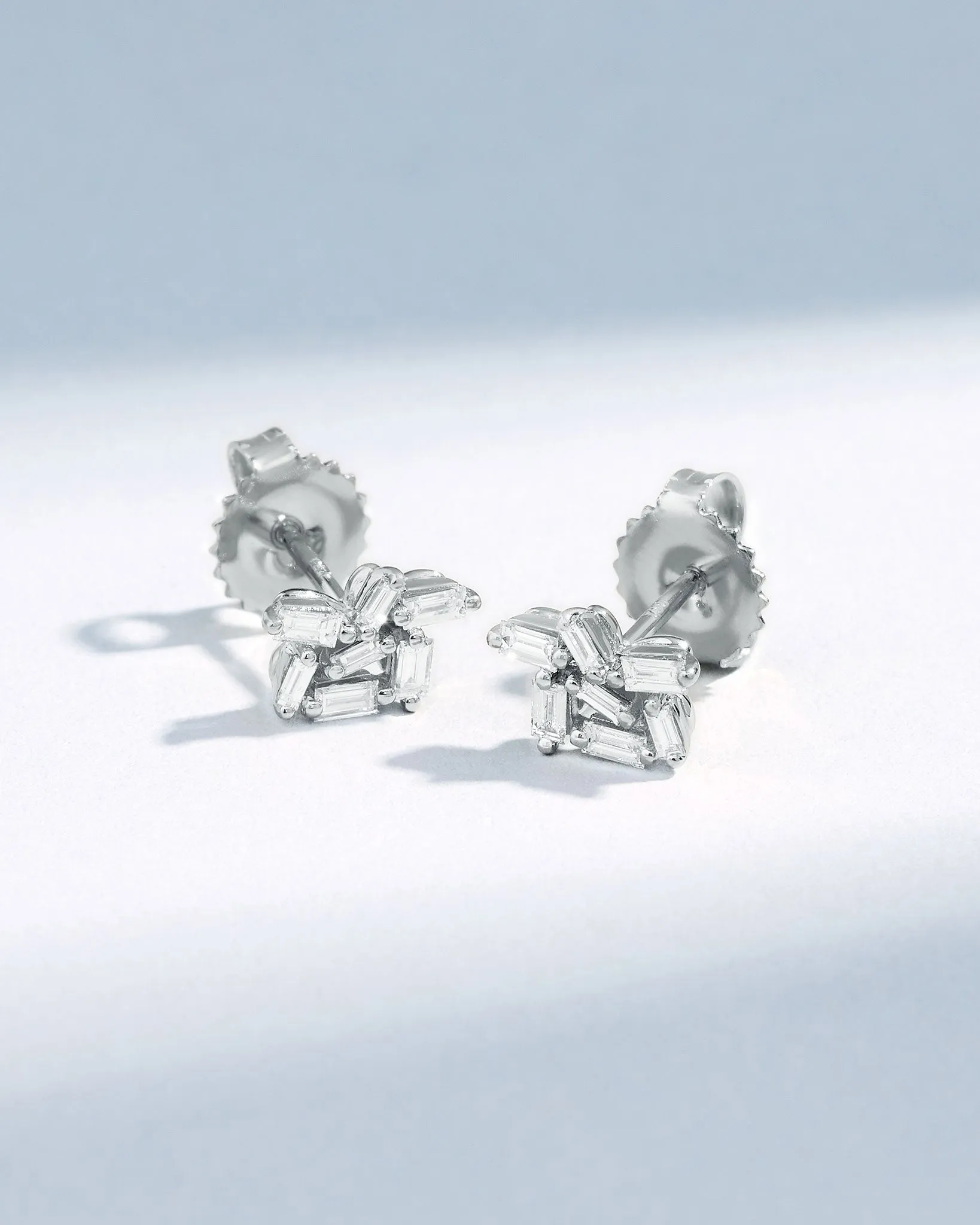 Classic Diamond Cluster Studs