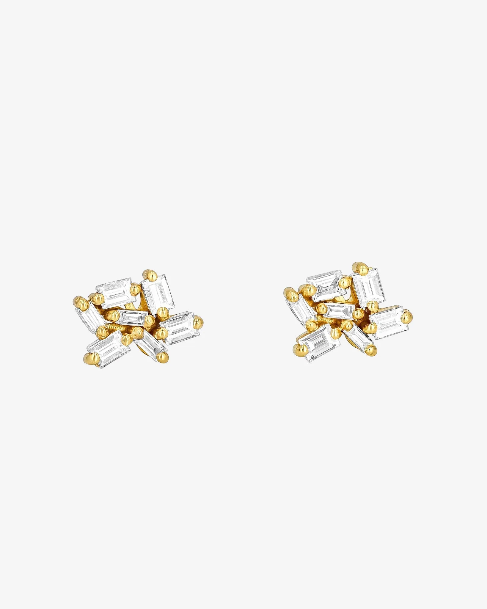 Classic Diamond Cluster Studs