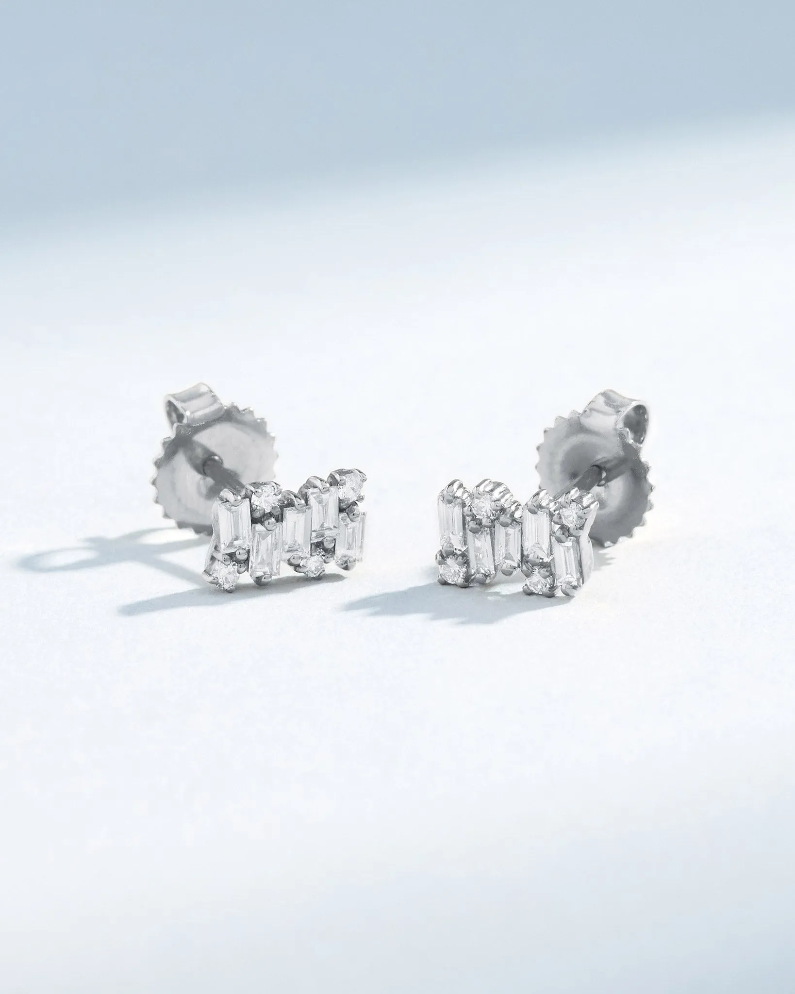 Classic Diamond Shimmer Studs