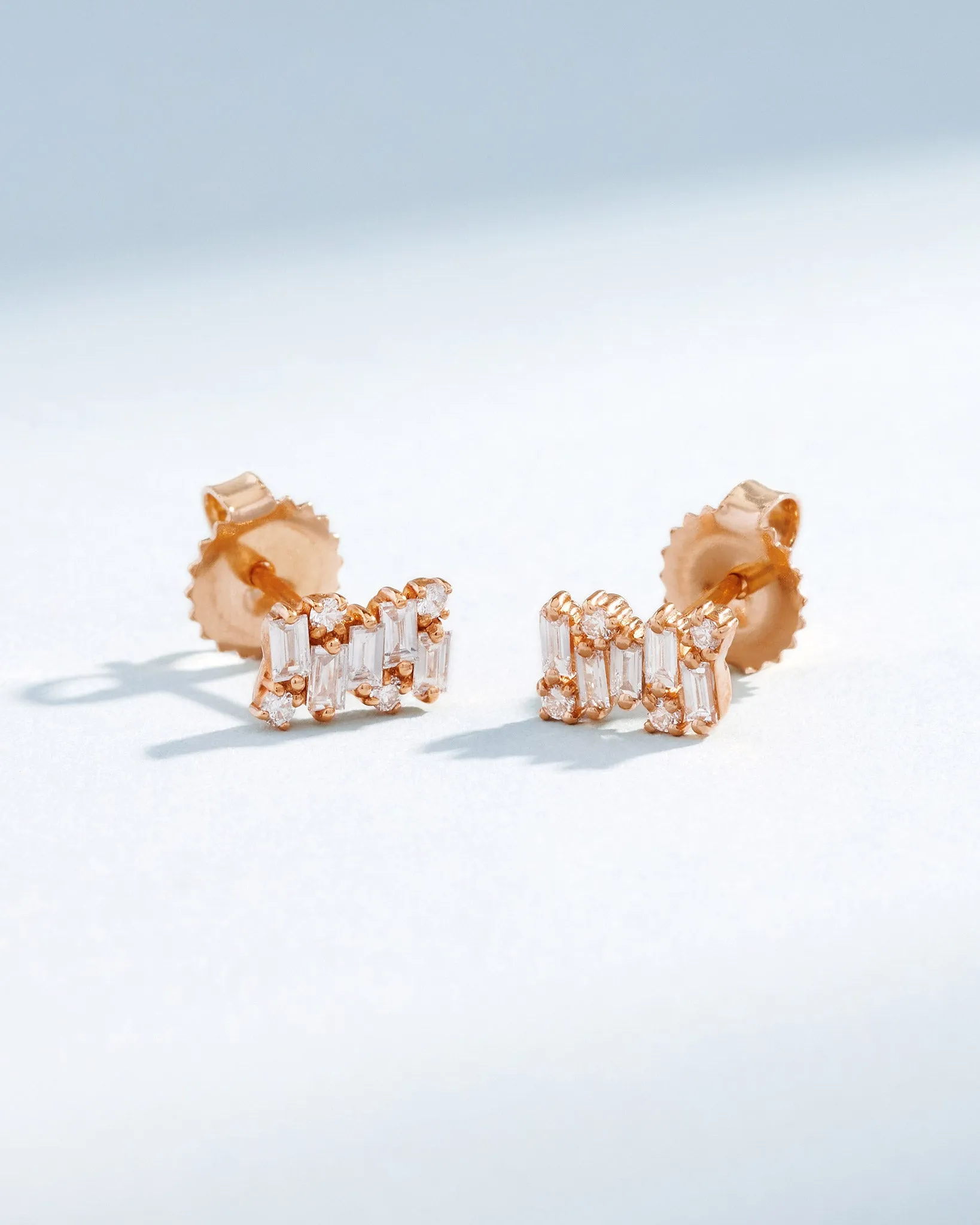 Classic Diamond Shimmer Studs