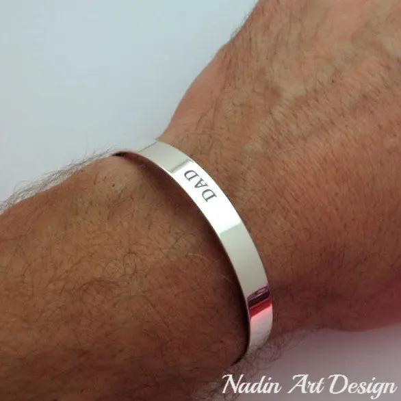 Custom Bracelet for Men - Fathers Day Gift