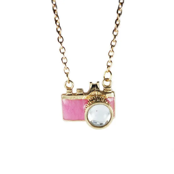 Cute Camera Necklace