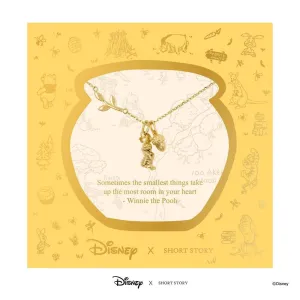 DISNEY X SHORT STORY NECKLACE PIGLET GOLD