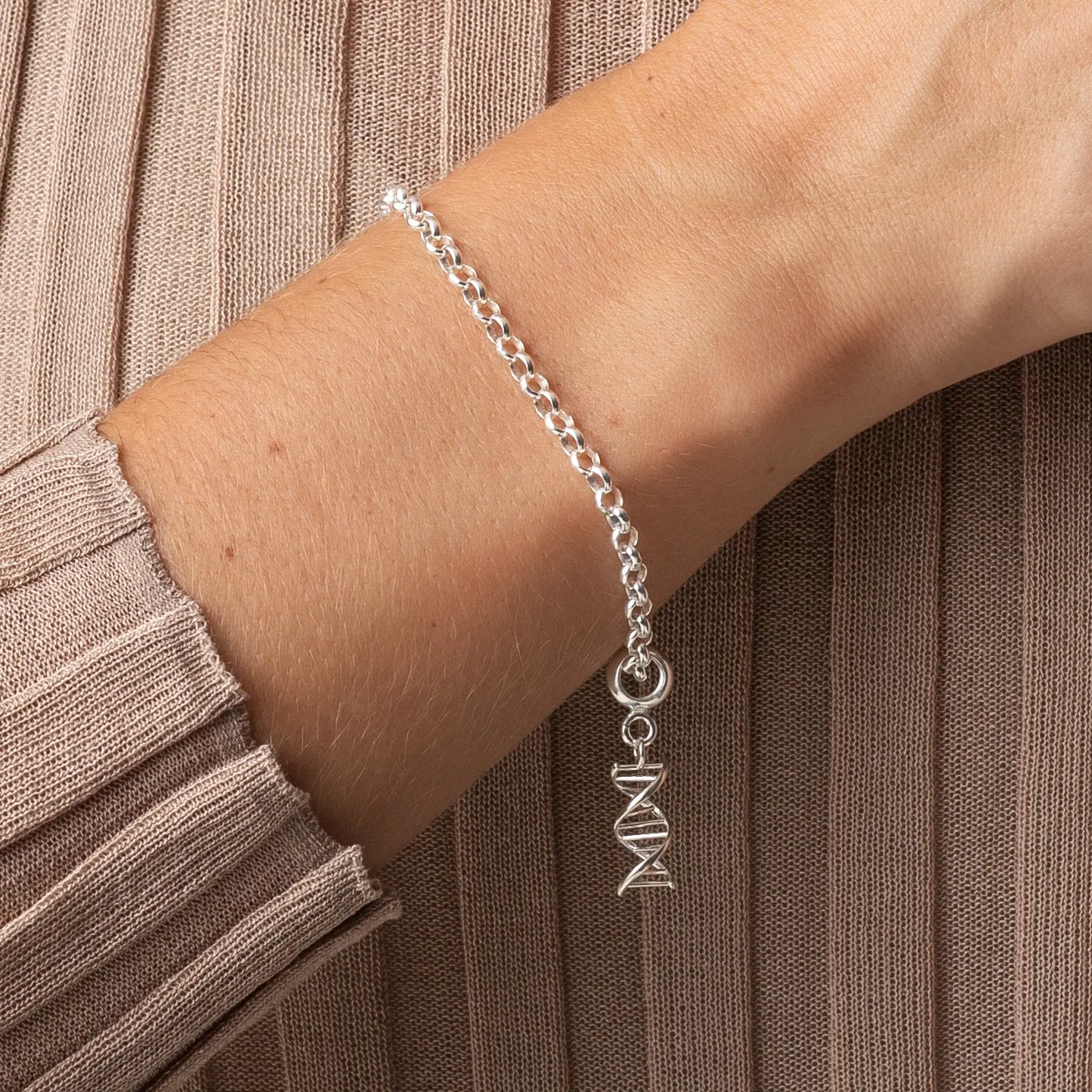 DNA bracelet | silver