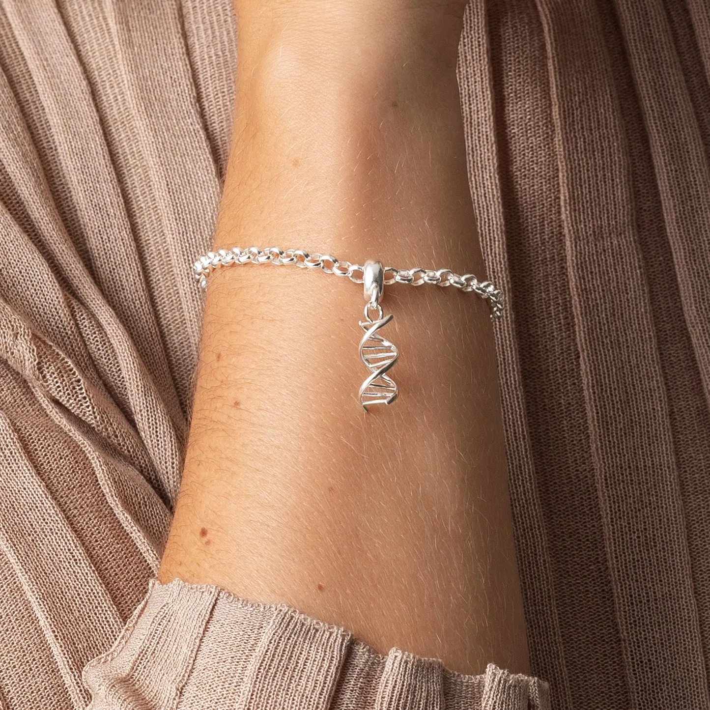 DNA bracelet | silver