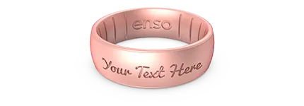 Elements Classic Silicone Ring - Rose Gold