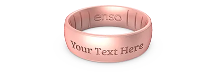 Elements Classic Silicone Ring - Rose Gold