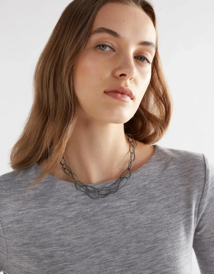 Elk - Niika Necklace Gunmetal