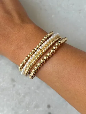 Emma Bracelet Set- Gold