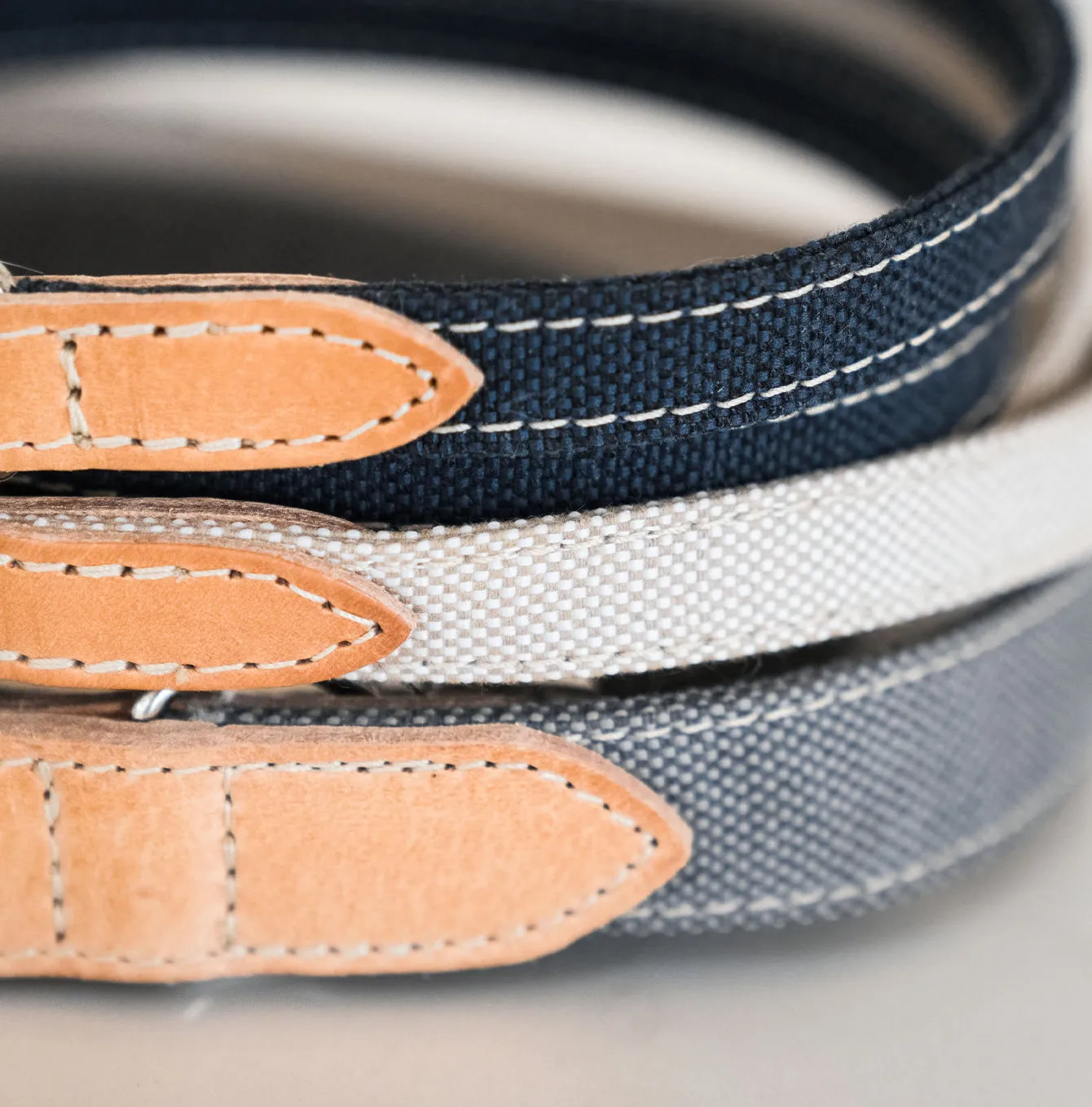 Essentials Twill Dog Collar in Denim by Lords & Labradors