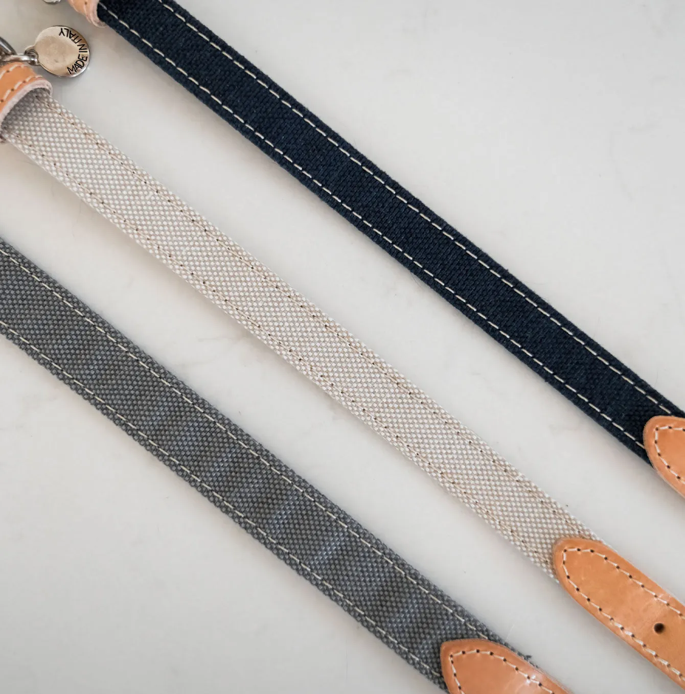 Essentials Twill Dog Collar in Denim by Lords & Labradors