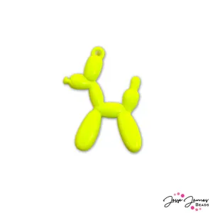 JJB Allures Neon Dog Balloon Charm