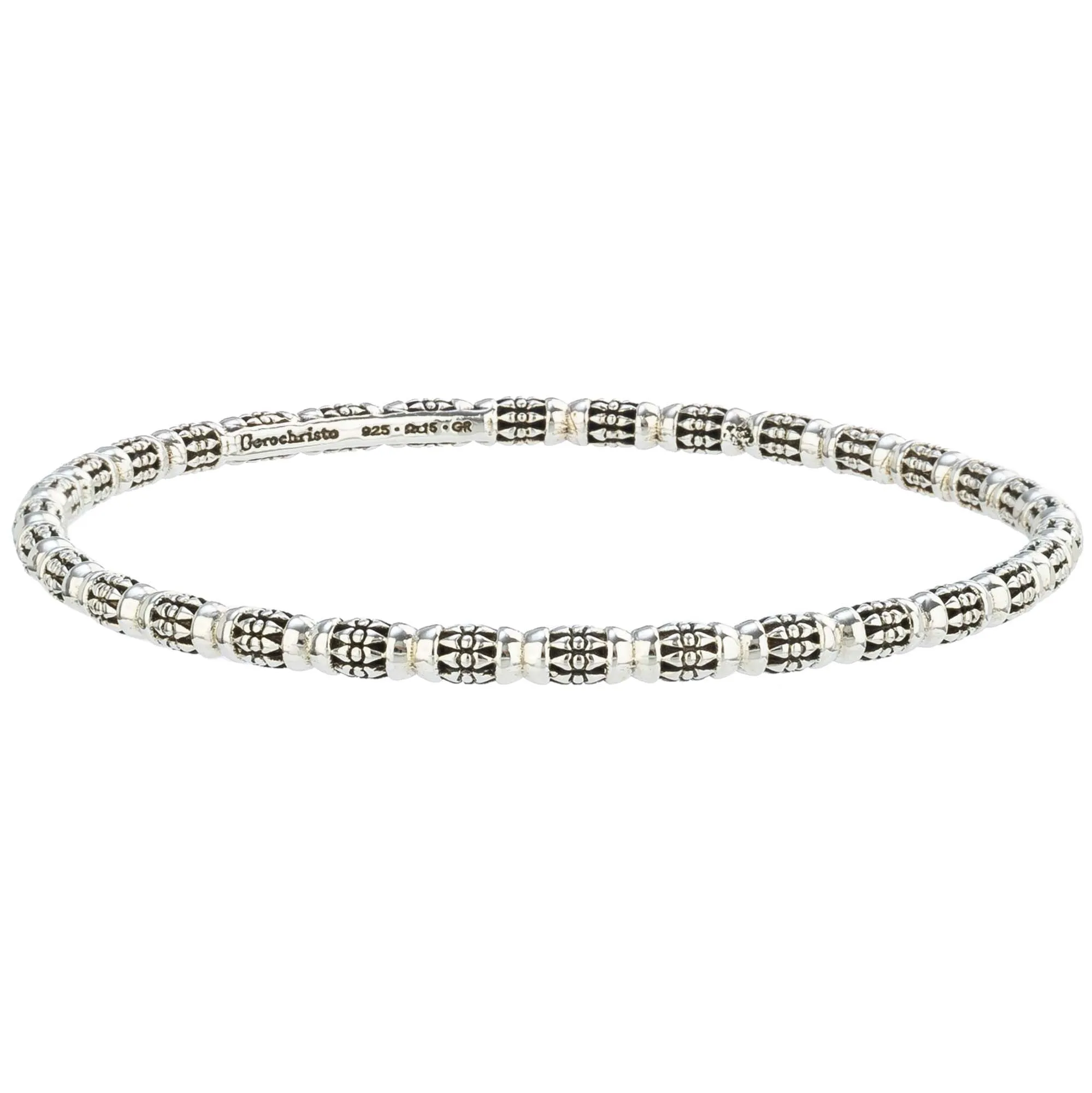 Kassandra 6522 Sterling Silver Bangle Bracelet