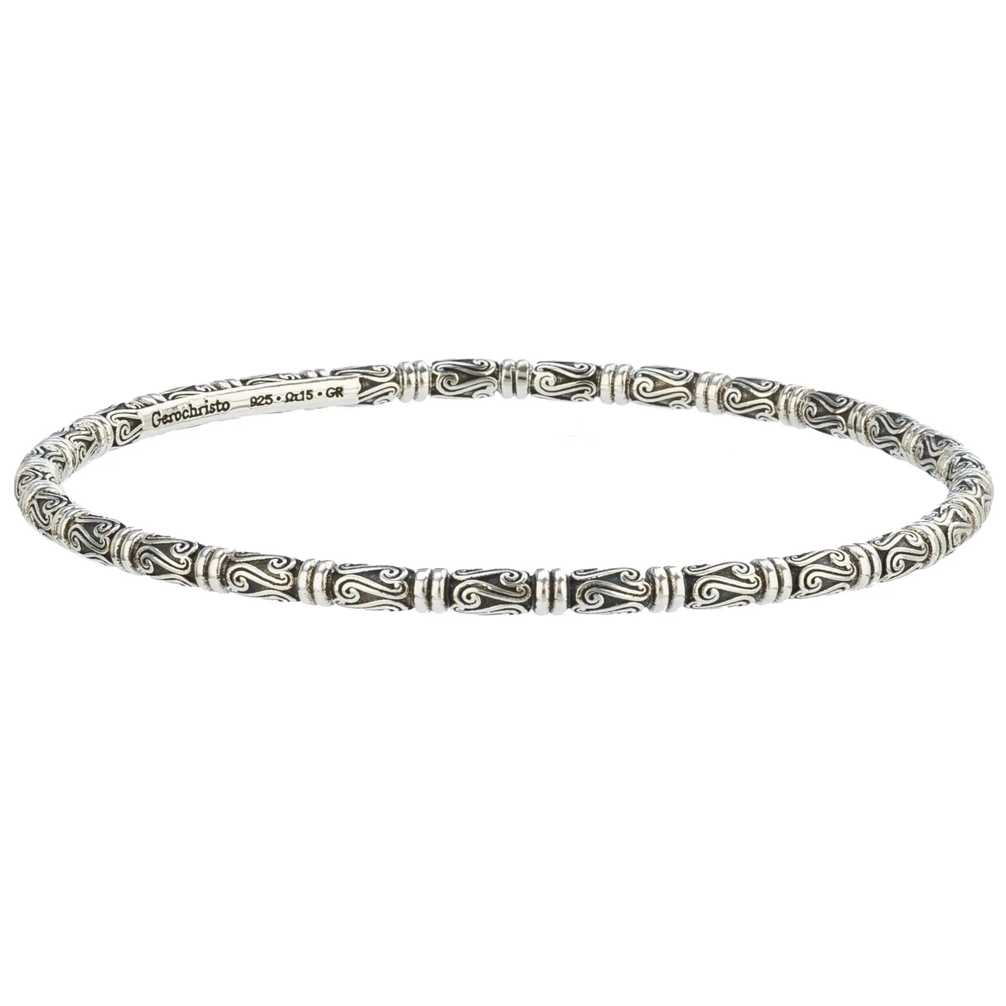 Kassandra 6524 Sterling Silver Bangle Bracelet