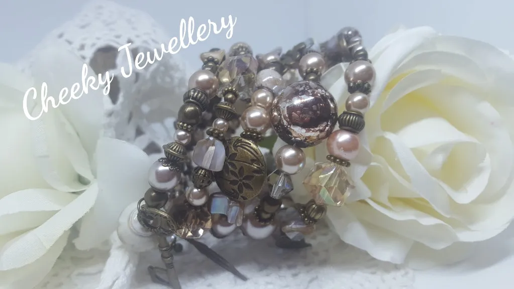 Ladies memory wire bracelet