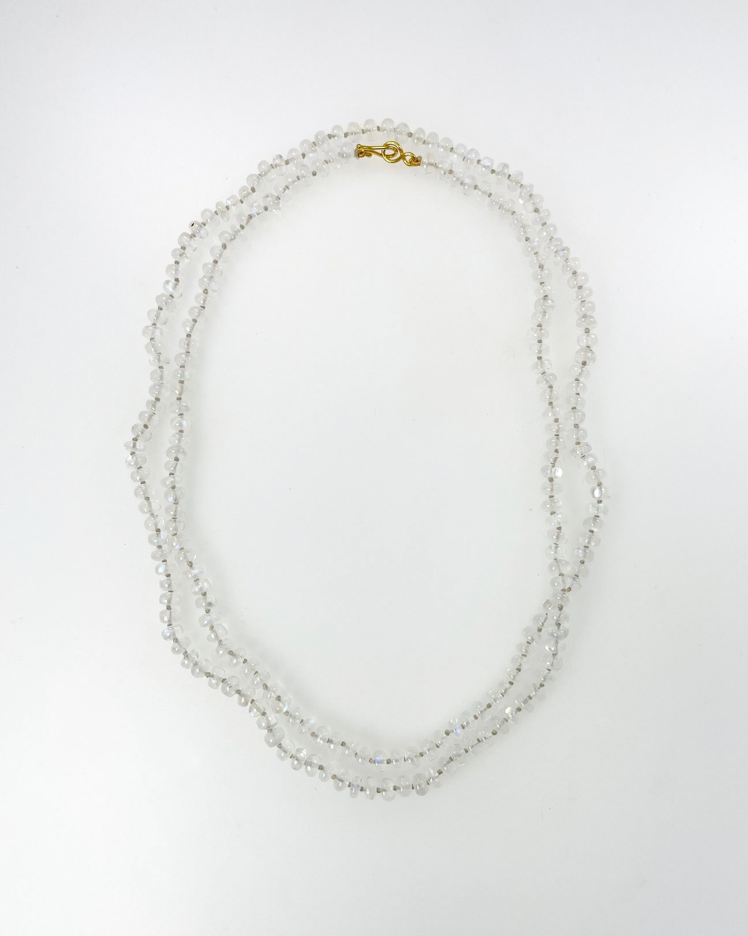 Lena Skadegard Long Moonstone Necklace