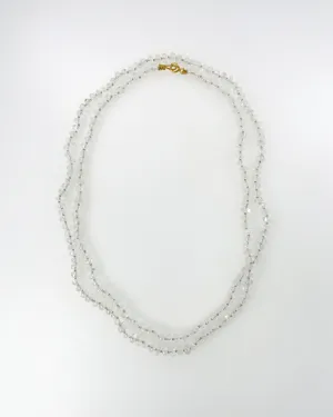 Lena Skadegard Long Moonstone Necklace