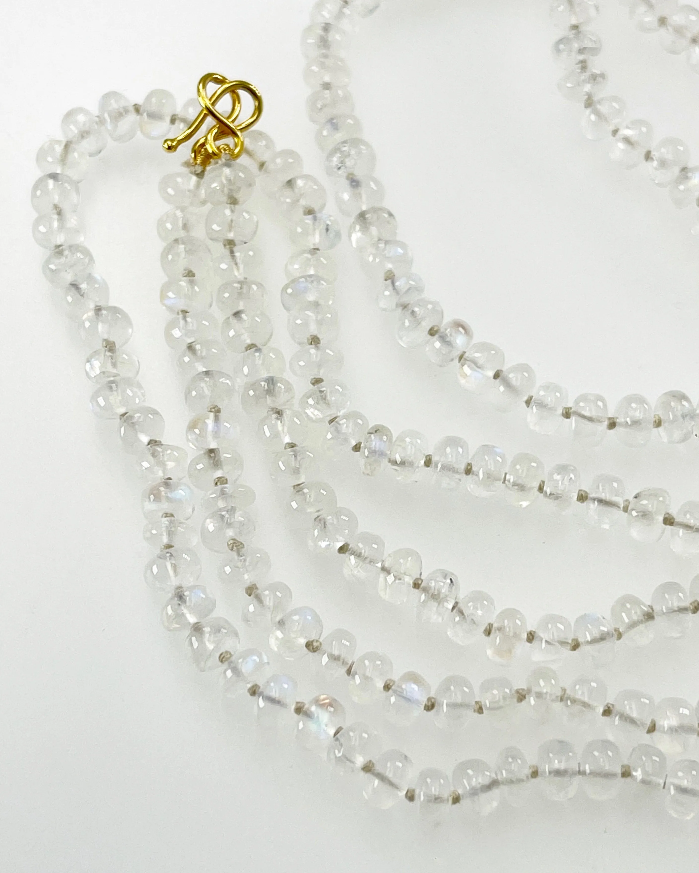 Lena Skadegard Long Moonstone Necklace