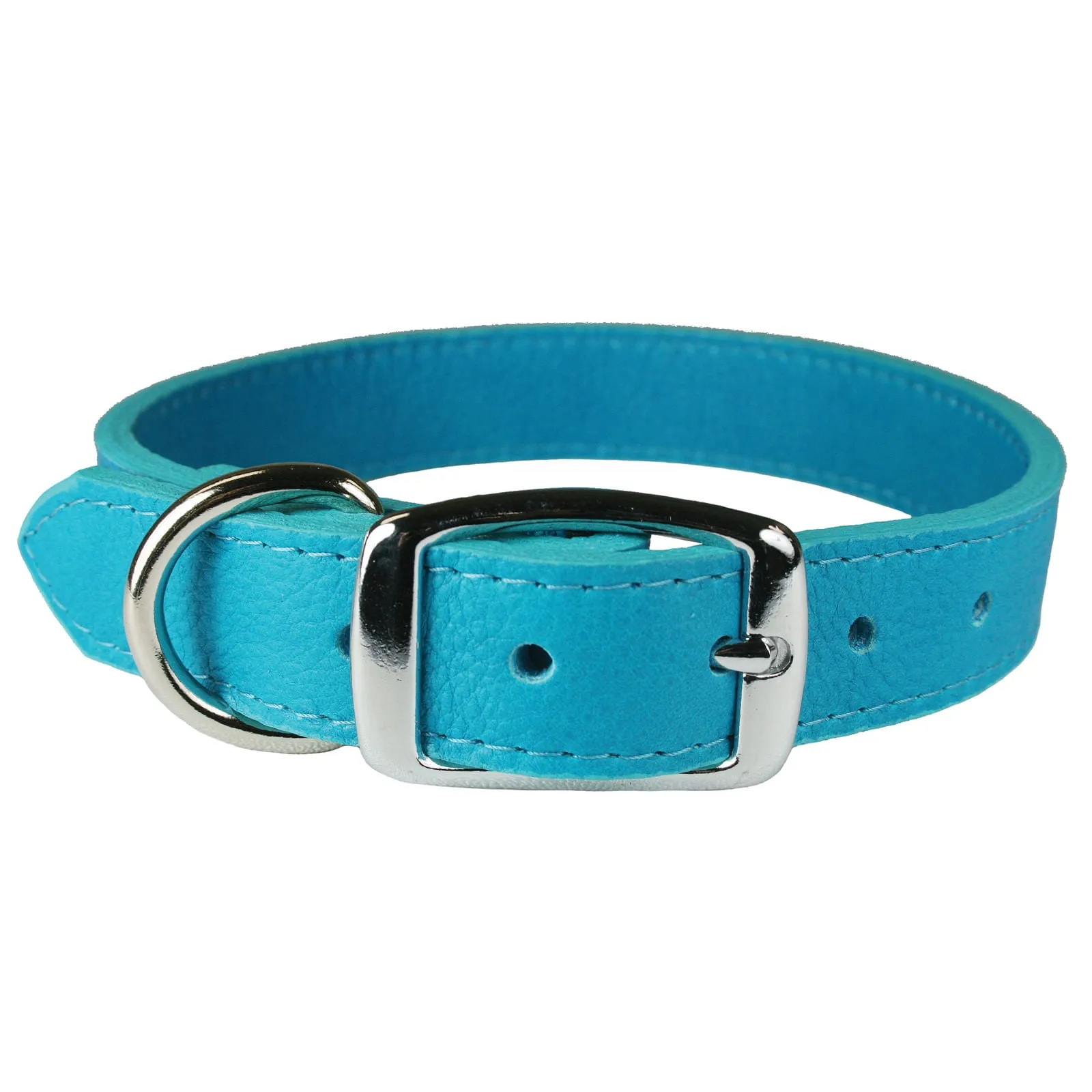 Luxe Leather Dog Collars, 10"-14"