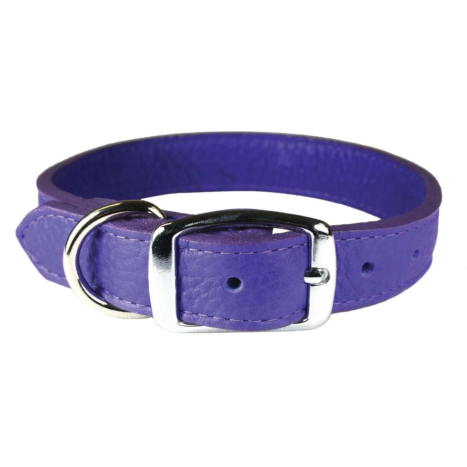 Luxe Leather Dog Collars, 10"-14"