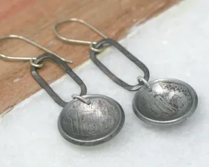 Mexico World Coin Earrings