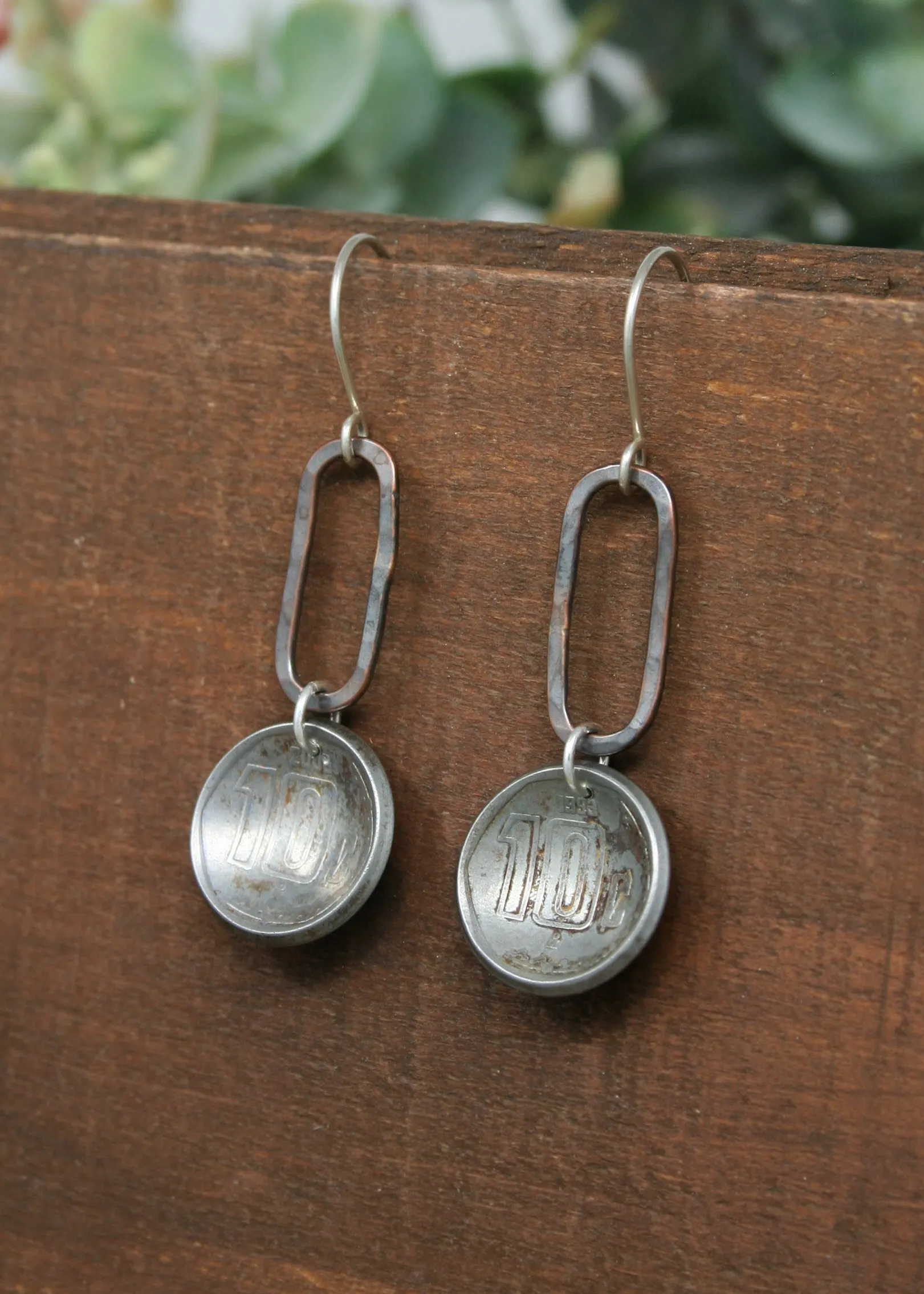 Mexico World Coin Earrings