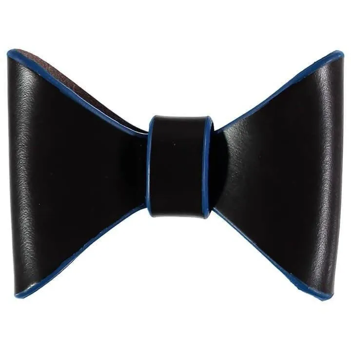 Pimlico Dog Bow Tie by Baker & Bray - Black/Blue