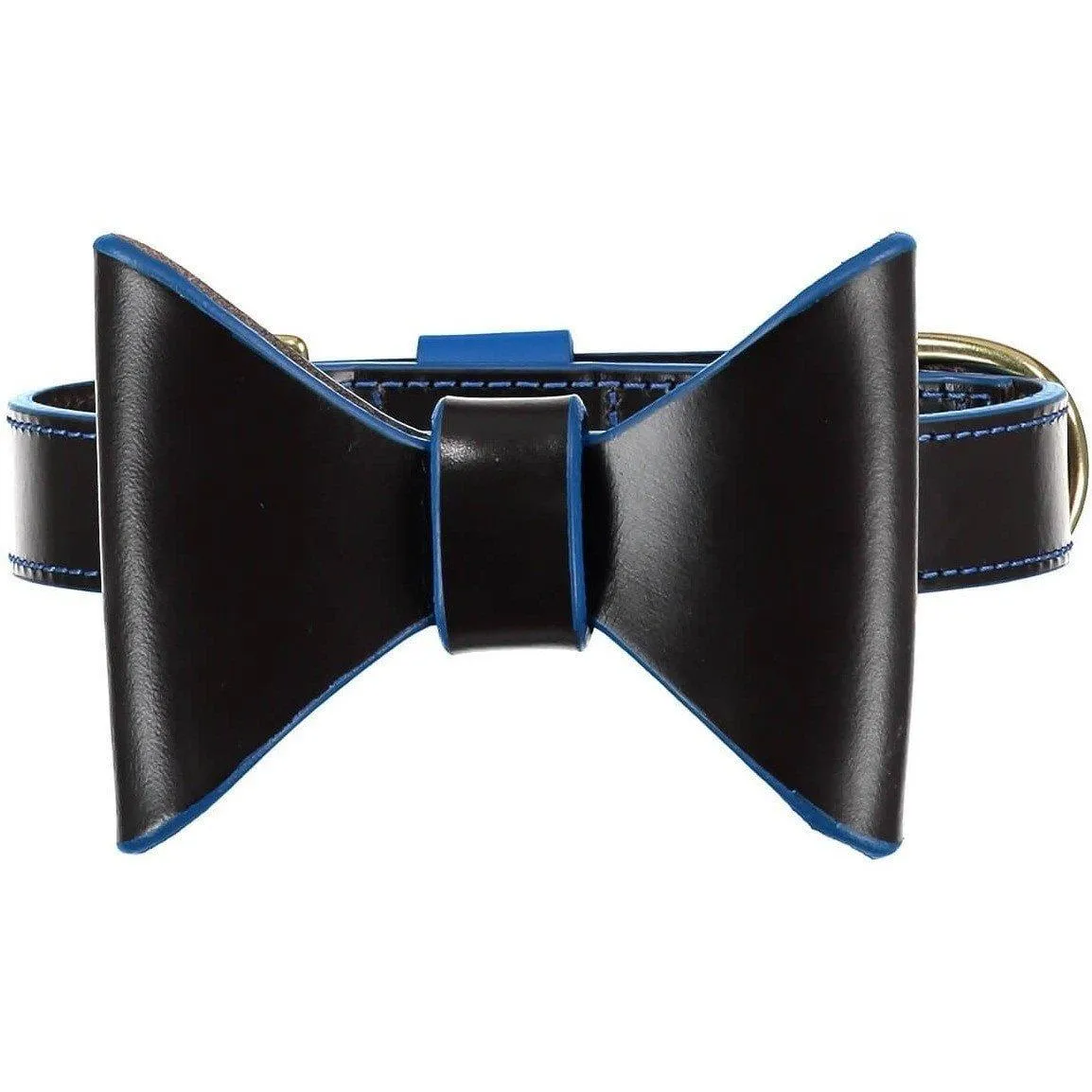 Pimlico Dog Bow Tie by Baker & Bray - Black/Blue