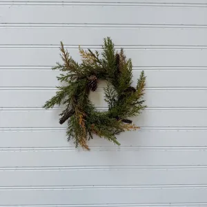 Prickly Pine Moss Candle Ring