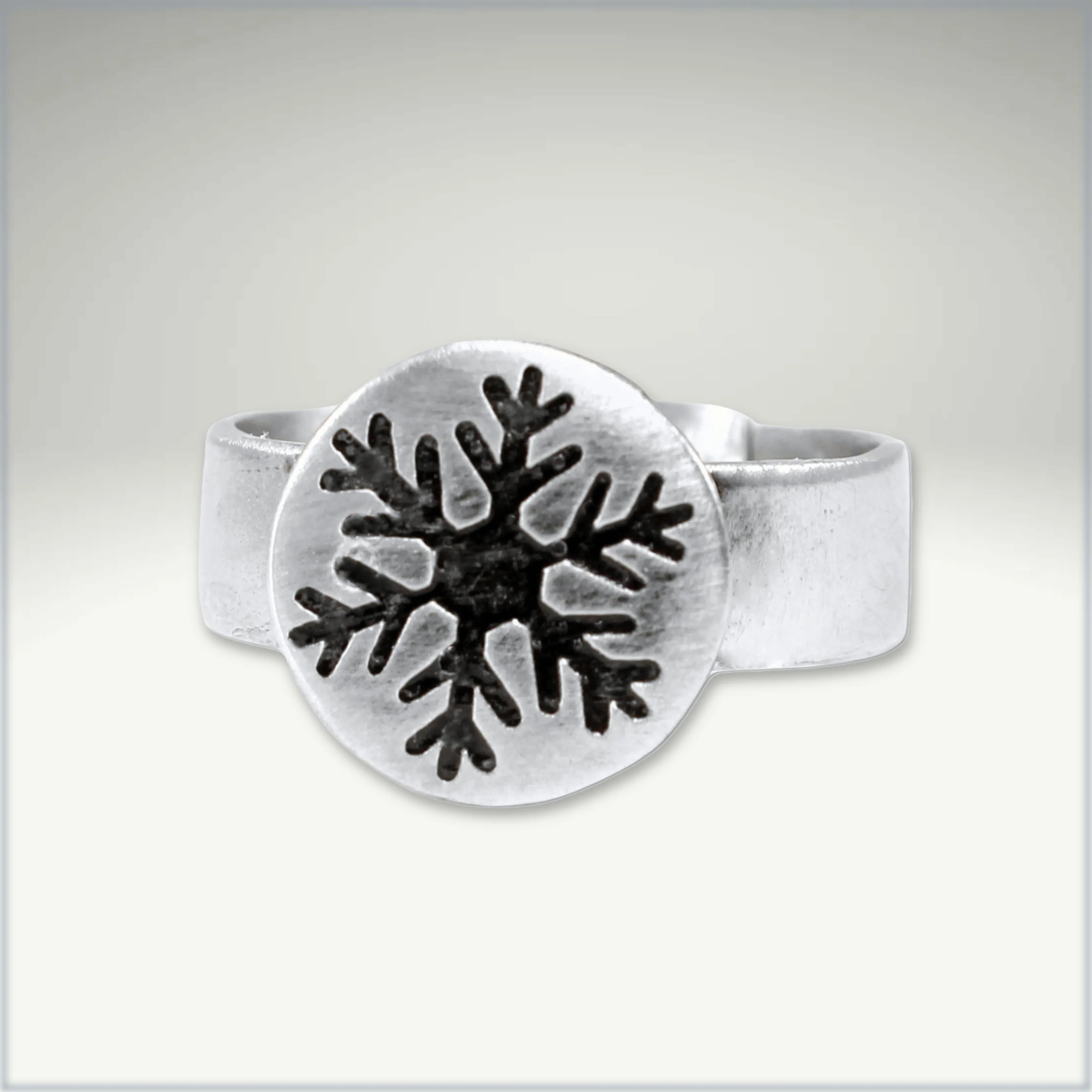 Snowflake Adjustable Ring