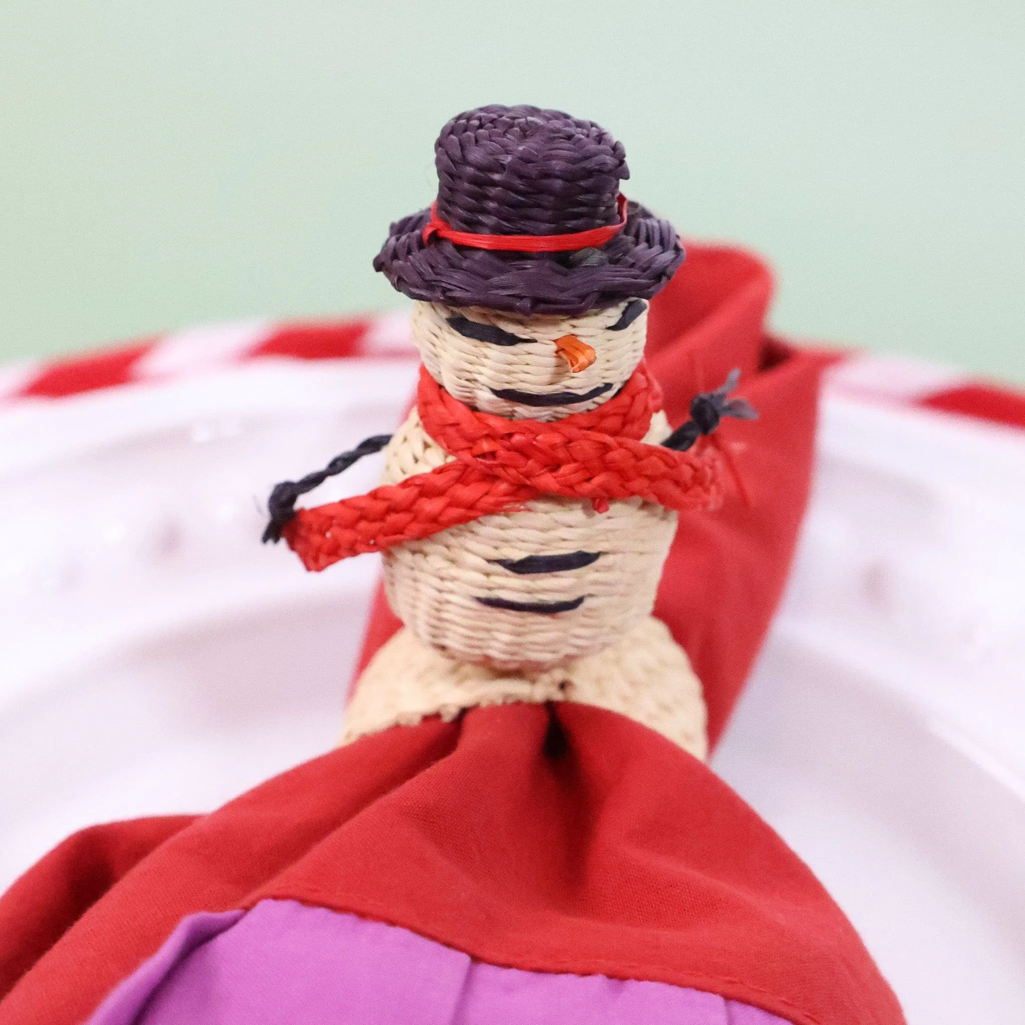 Snowman 3D Napkin Ring