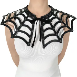 Spiderweb Cut Out Collar