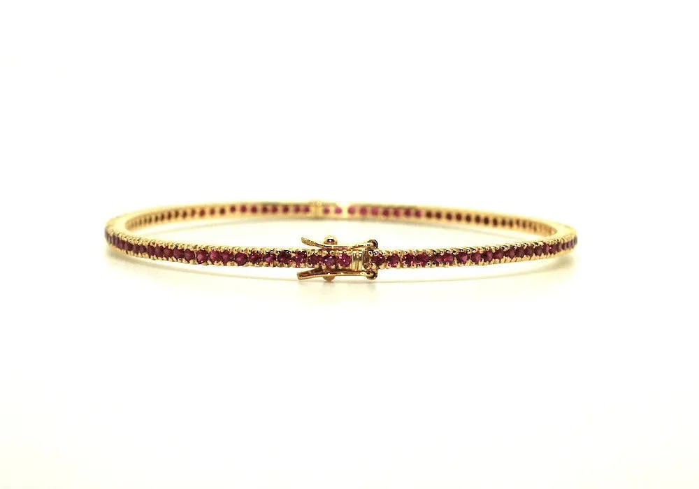 Stackable Ruby Bangle Ad No. 0017