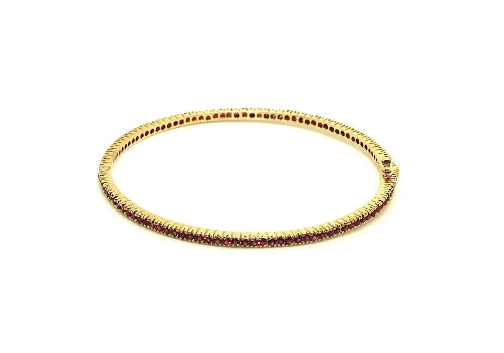 Stackable Ruby Bangle Ad No. 0017