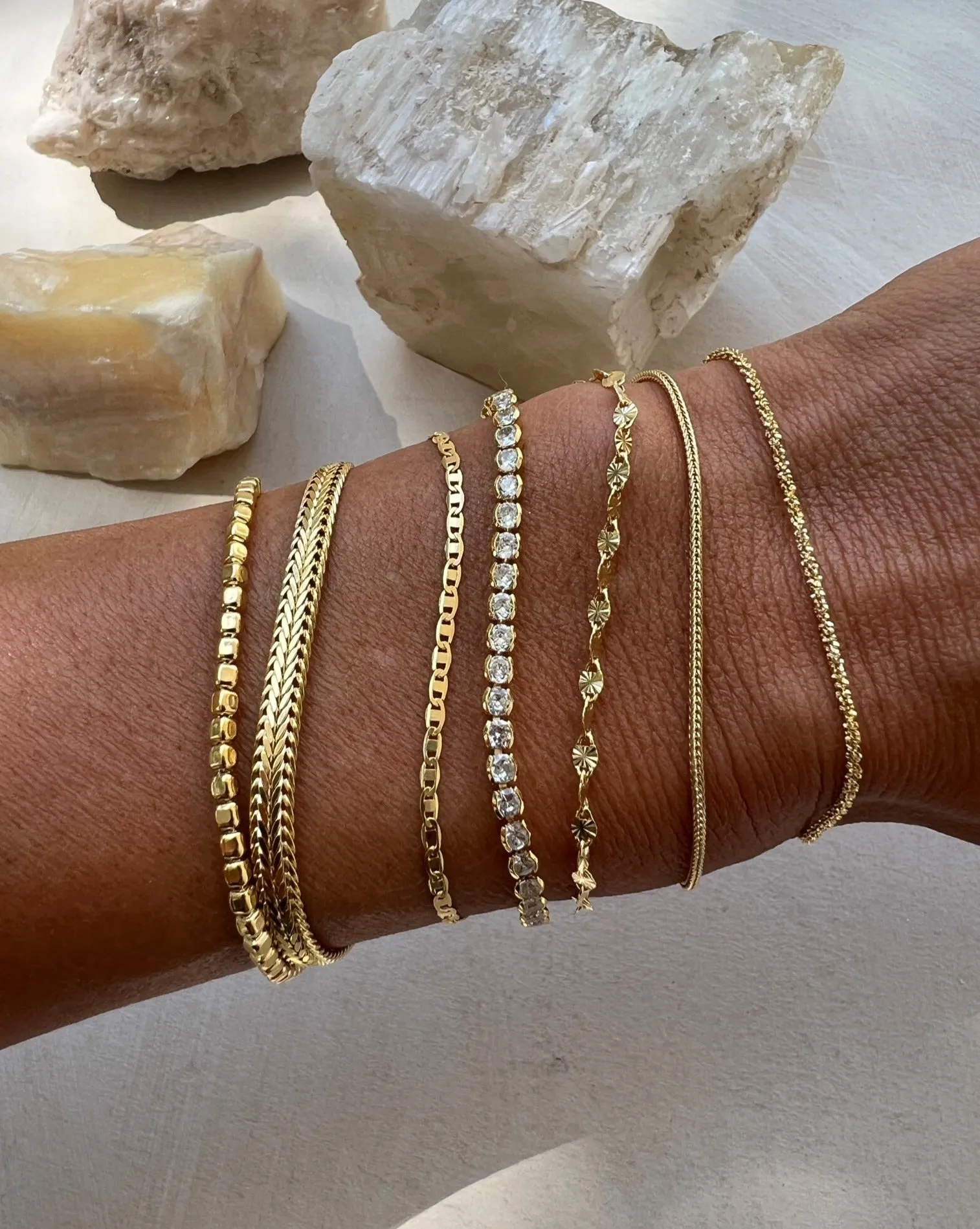 The Essential Bracelet Bundle - Gold Vermeil