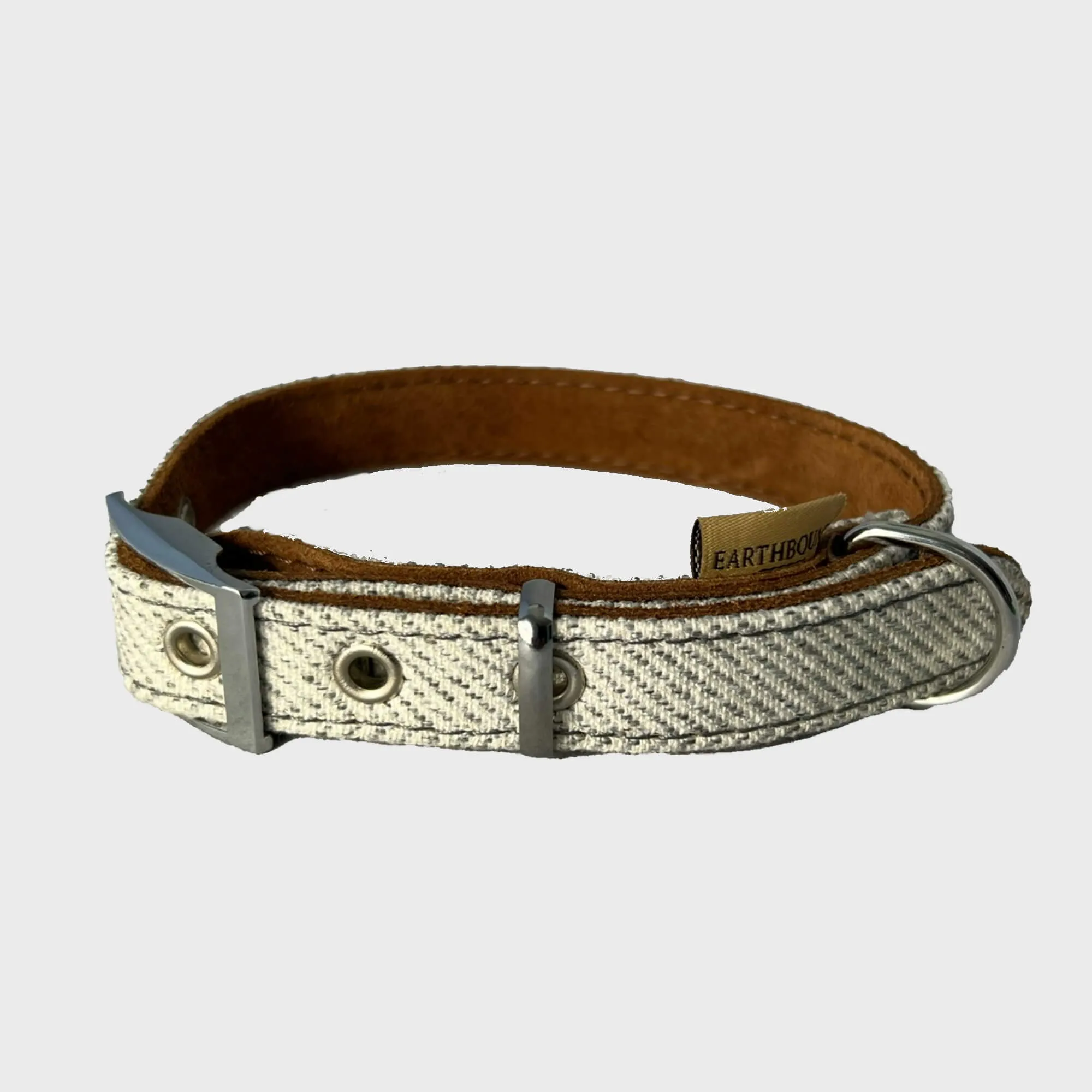 Tweed Leather Collars