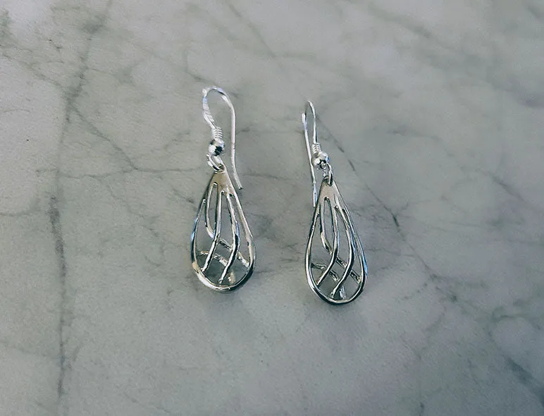 Wire Dome Earrings